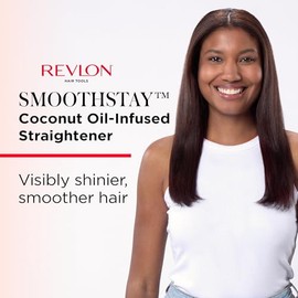 Revlon Alaciadora de 1" Smoothstay con Infusion de Coco