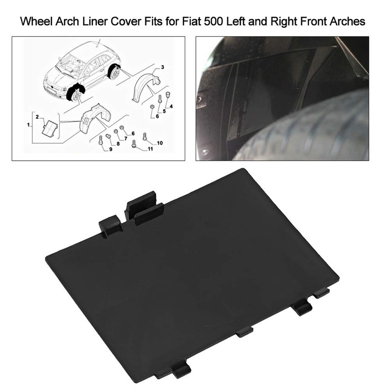Wheel-Well Liner, Wheel Arch Liner Cover Panel Suitable for 500