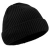 Croogo Cuffed Black Beanie Slouchy Skull Cap Soft Winter Beanies