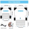 Niciksty Washer Dryer Stacking Kit, Universal Stacking Kit for Washer