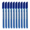 TOPGRIP Ballpoint Pens, BLUE, Fine Point (0.7mm), Pack of 10,