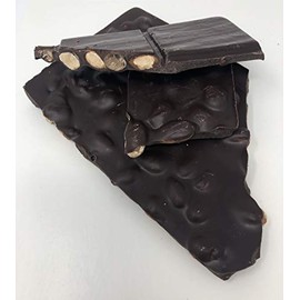 Gourmet Almond Bark Dark Chocolate Candy 1 pound