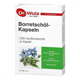 Borretschöl Capsules Dr. Wolz Pack of 60