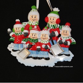 Snow Shovel Family of Six