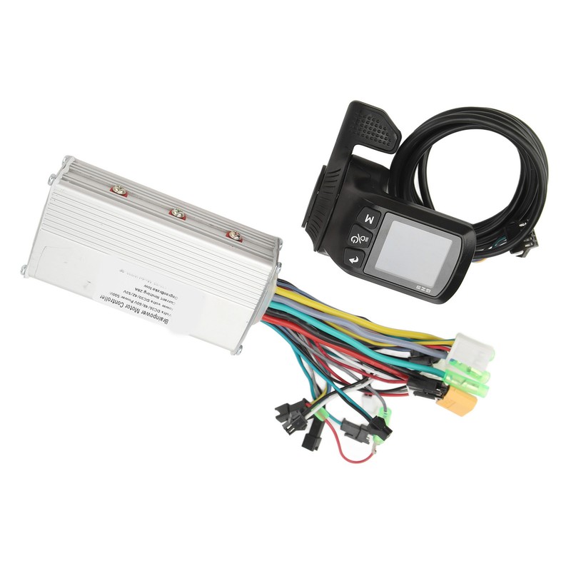 Motor Brushless Controller Kit 36V 48V 60V 500W 28A 3