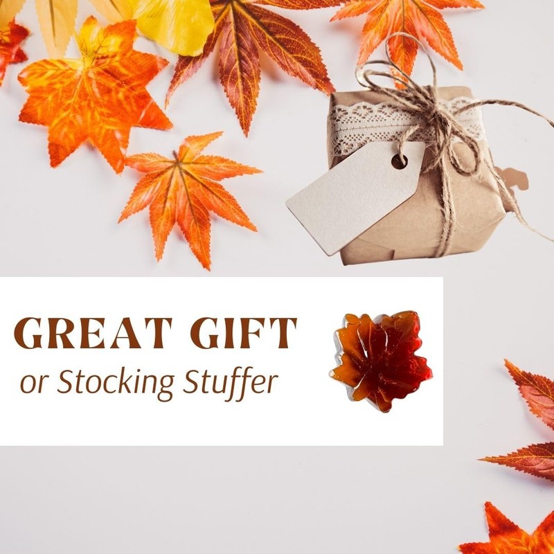 Real Maple Syrup Leaf Drop Candy -Maple Drop Hard Candy-