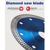 2Pcs/Lot 4 Inch Super Thin Diamond Tile Blade Porcelain Cutting