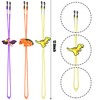 ZXSWEET 8 PCS Kids Glasses Strap Adjustable Dinosaur Anti-slip Eyeglass