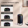 Waterless Essential Oil Car Diffuser with Color LED Voice Ambient