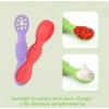 TAIMEI Juego De Cucharas Para Bebé 6pack Multicolor, Etapas 1
