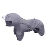 WOOFO Full-Coverage Dog Raincoat, Full Wrap Design for Full Protection,