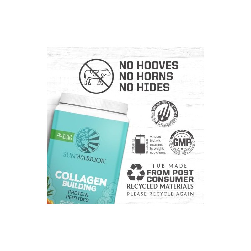 Sunwarrior Col?geno Vegano en Polvo para Mujeres. Col?geno