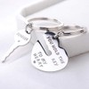 You Hold The Key to My Heart Forever Couple Keychains