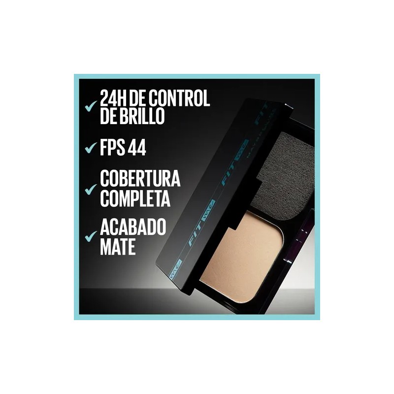 Base En Polvo Maybelline Fit Me 24h Control Brillo 9