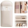 2025 Space Saving Hanging Garment Bag with Self Compression Zipper,