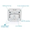 Upgraded Digital Kitchen Timer, ON/Off Switch, 12/24 Hour Clock and