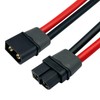 Amass 20 Pair XT60H Bullet Connector Plug Black Male Female
