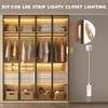 LED Under Cabinet Lighting Kit 6PCS 12V COB LED Strip