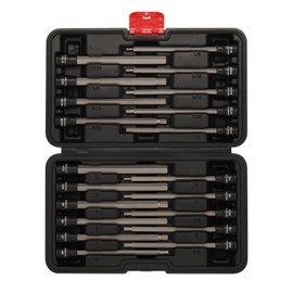 EMENTOL 20PCS 3/8-Inch Drive Hex Bit Long Socket Set, Allen Socket Set, CR-V, S2 Alloy Steel Bit, SAE/Metric, 3mm - 12mm, 1/8"-7/16"
