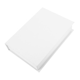 Ciieeo Decorative Storage Box Faux Book Shaped Holder for Bookshelf Decor Vintage Saving Design Cardboard for Organizing Items Office Bedroom