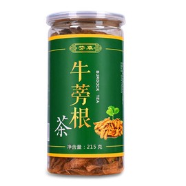 Burdock Root Tea 215g (7.58oz) Arctium lappa ，Scented Tea, natural burdock root slices，天然牛蒡 牛蒡茶