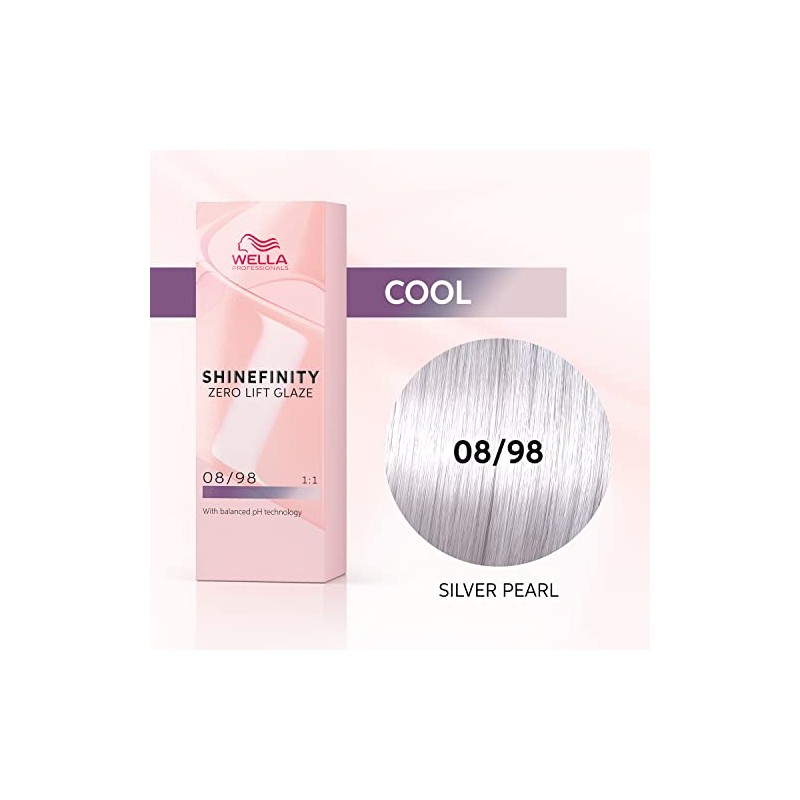 Wella Professionals Shinefinity 08/98 Cool Silver Pearl 60 ml Pack