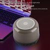 Wireless Bluetooth Speaker Multifunction HiFi Stereo Deep Bass Dazzling Light