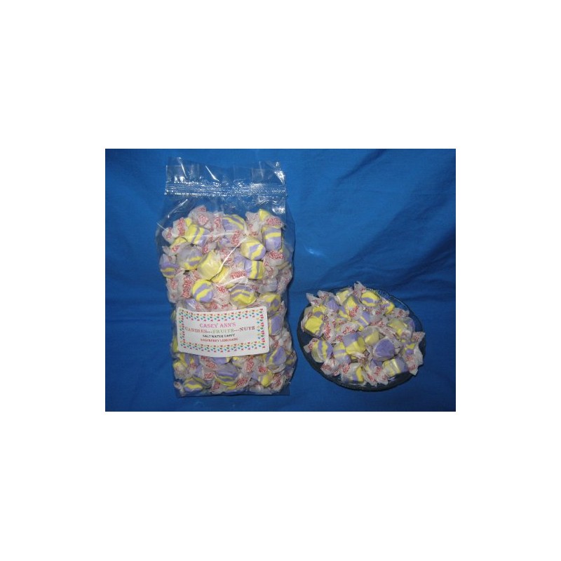 Raspberry Lemonade Flavored Taffy Town Salt Water Taffy 2 Pounds