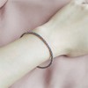 SUGARKITTEN LONDON Sterling Silver Oxidized Solid Snake Knot Cuff Bangle