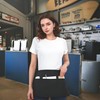 3PCS Server Apron, Black Waitress Apron Short Half Waist Aprons