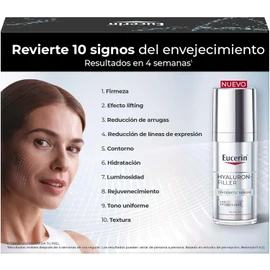 EUCERIN HYALURON FILLER EPIGENETIC SERUM 30 ML + HYALURON FILLER + 3X EFFECT MIST SPRAY 150ML+ HYALURON FILLER CREMA FACIAL DE DIA FPS 30. 20 ML