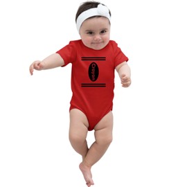 6M Red Infant Crayon Costume with Many Color Choices Creeper