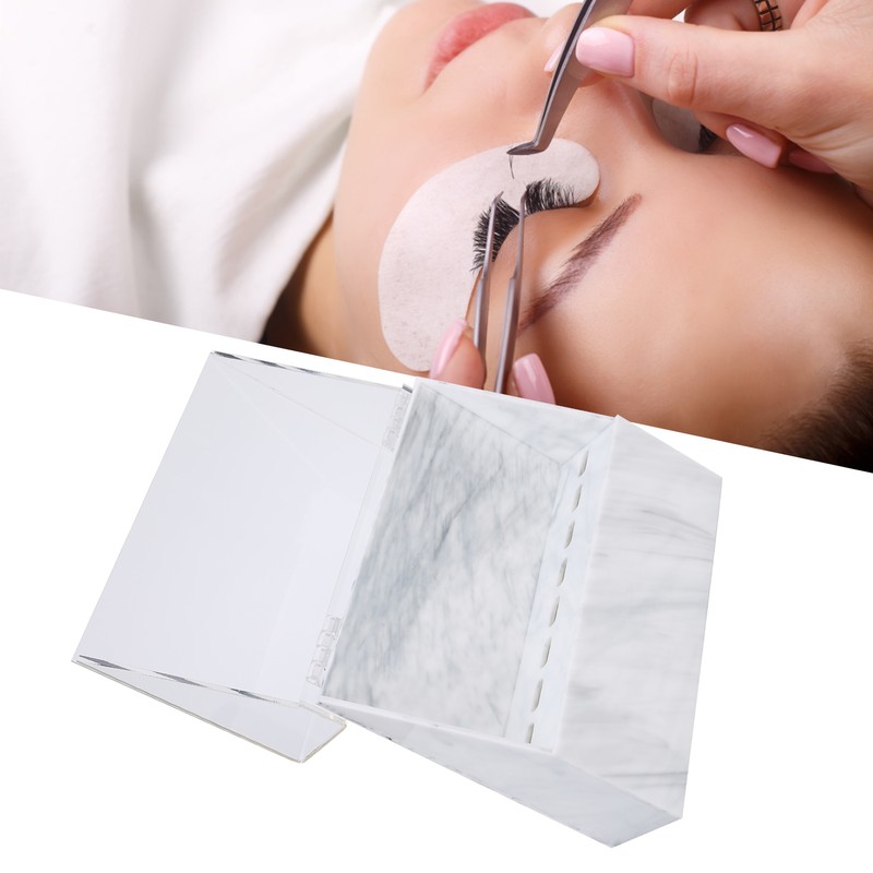 Eyelashes Extension 8 Holes Acrylic Tweezers Holder Tweezer Display Stand