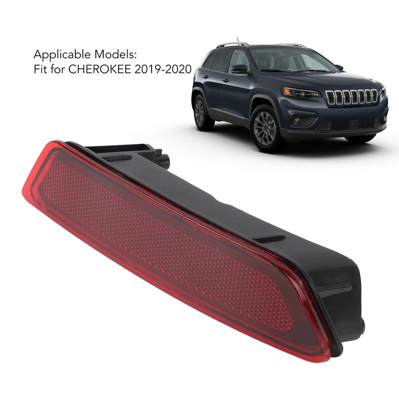 Rear Bumper Cover Reflector Bezel Trim 68275963AC Strong Structure Fit