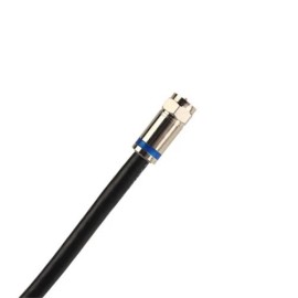 Skyline RG6 Jumper Cable w/ Lock & Seal Connectors 6ft, Pack of 10