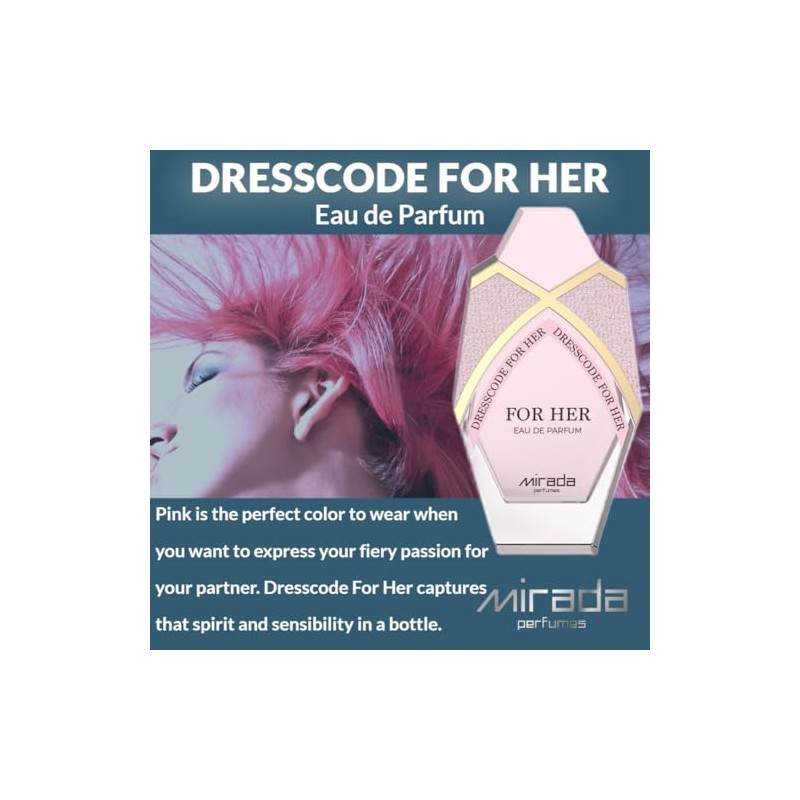 MIRADA Dresscode For Her, Women's Eau de Parfum (EDP) 2.8