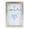 Depesche 11625-037 - Photo Frame with Compliment, Small Decorative Frame