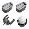 3 PCS Golf Ball Retriever, Golf Ball Picker Upper,Black Golf