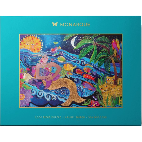 Monarque 1000 Piece Puzzle, 19.69 x 27.56 inches (Laurel Burch