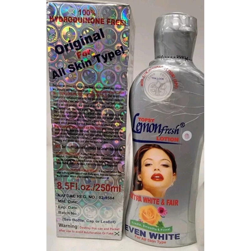 Secret Lemon fresh body lotion
