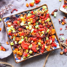 Chinese Fashion Fruit Tea 250g (0.55LB) Flavored Tea Flower Tea Herbal Tea Scented Tea Flower Tea Botanical Tea Herbs Tea Green Tea Raw Tea Green Food Flowers Tea Health Tea Chinese Tea