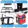 𝑼𝒑𝒈𝒓𝒂𝒅𝒆𝒅 Fuel Jug Container Holder Mount, 5 Gallon Gas Can