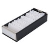 Index Card Holder, Index Card Organizer Box with High Transparent
