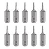 QUARKZMAN Pack of 10 H1.5 Hexagonal Screwdriver Bit 1/4 Inch