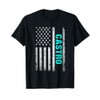 Castro Name American Flag - Castro Last Name T-Shirt