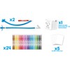 Maped Creative Dandelion Pens Blow Pen Basic Set with x2