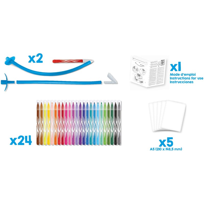 Maped Creative Dandelion Pens Blow Pen Basic Set with x2