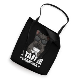 Staffordshire Bull Terrier Dog Grandma Staffie Tote Bag