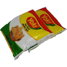 Sour Starch - Polvilho Azedo - Yoki - 17.6 (oz 500g) - GLUTEN FREE - (PACK OF 02)