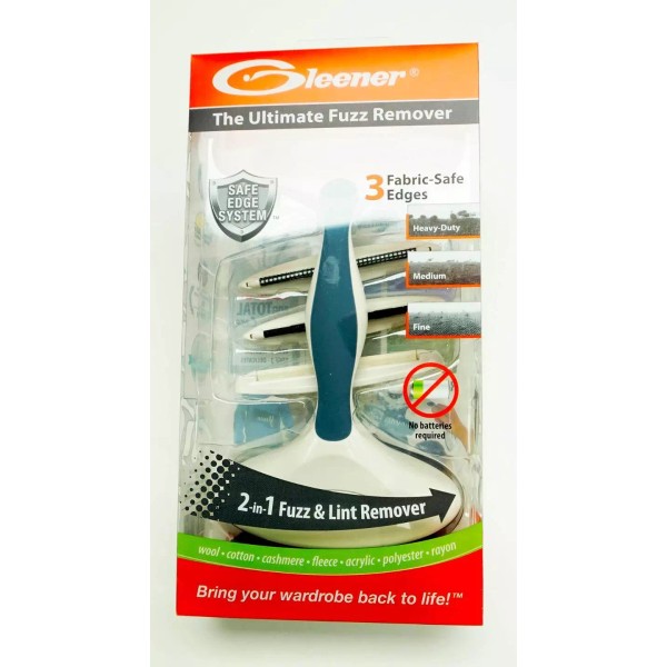 GLEENER 2 in 1 Fuzz & Lint Remover KIT for